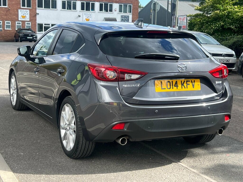 Mazda 3 2.0 Skyactiv-g Sport Nav Euro 5 Ss LO14KFV Grey #6
