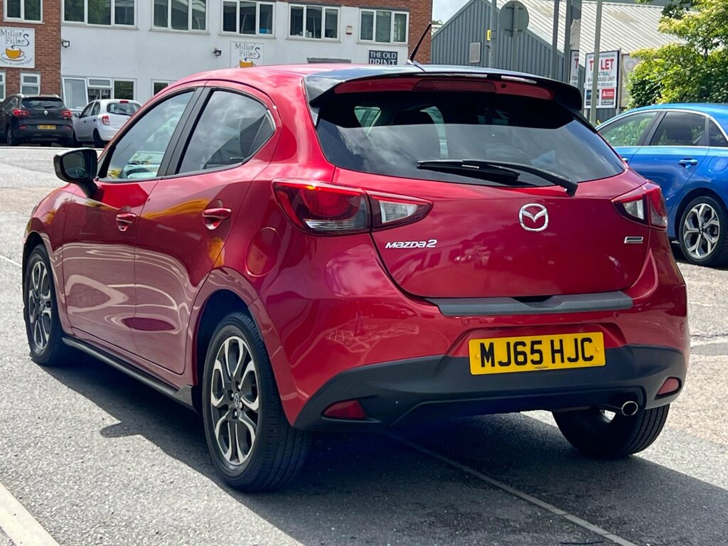 Mazda 2 1.5 Skyactiv-g Sport Black Euro 6 Ss MJ65HJC Red #6