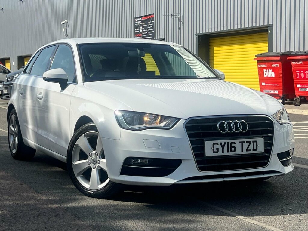 Audi A3 1.2 Tfsi Sport Sportback Euro 6 Ss Nav White #2