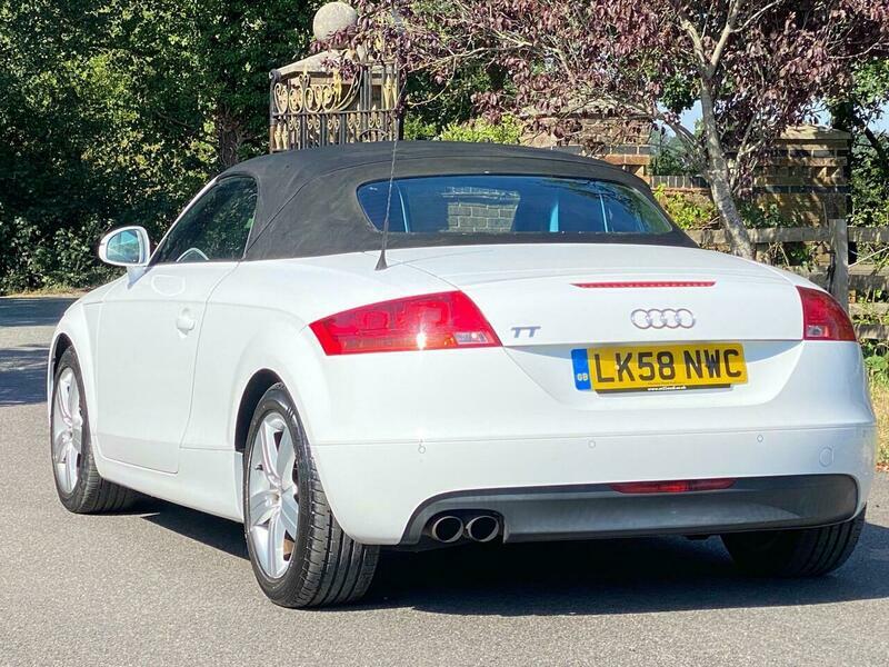 Audi TT 2.0 Tfsi Roadster Euro White #4