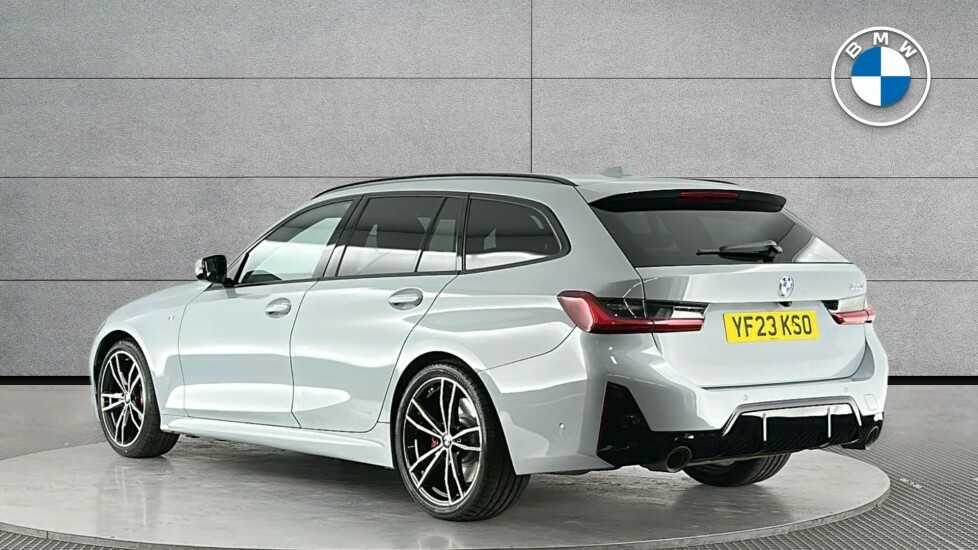 BMW 3 Series 320I M Sport Touring YF23KSO Grey #2