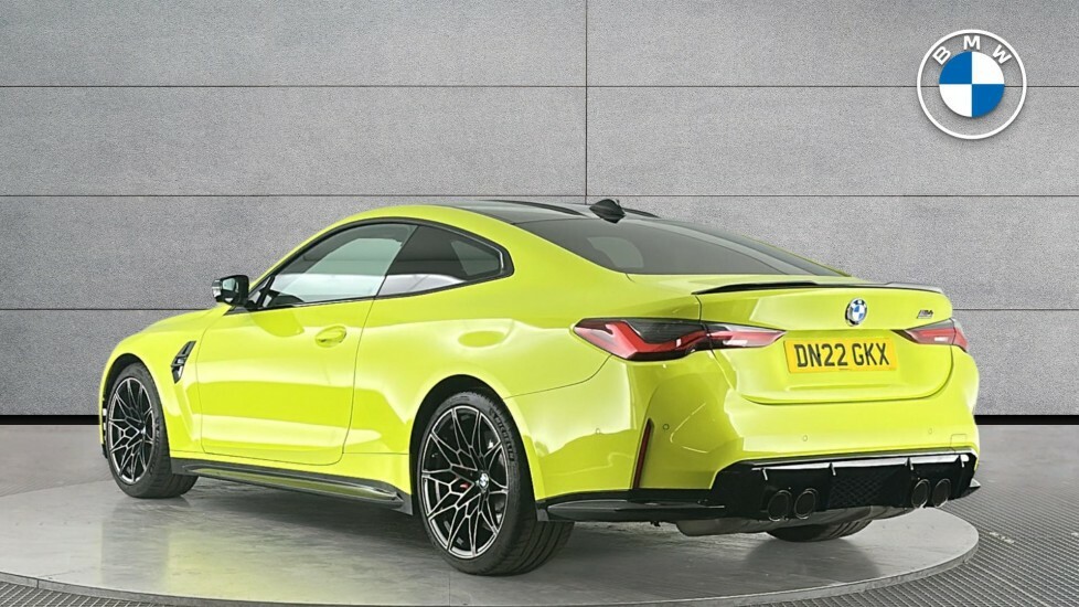 BMW M4 M4 Competition Coupe DN22GKX Yellow #2