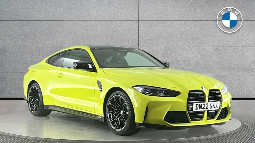 BMW M4 M4 Competition Coupe Yellow