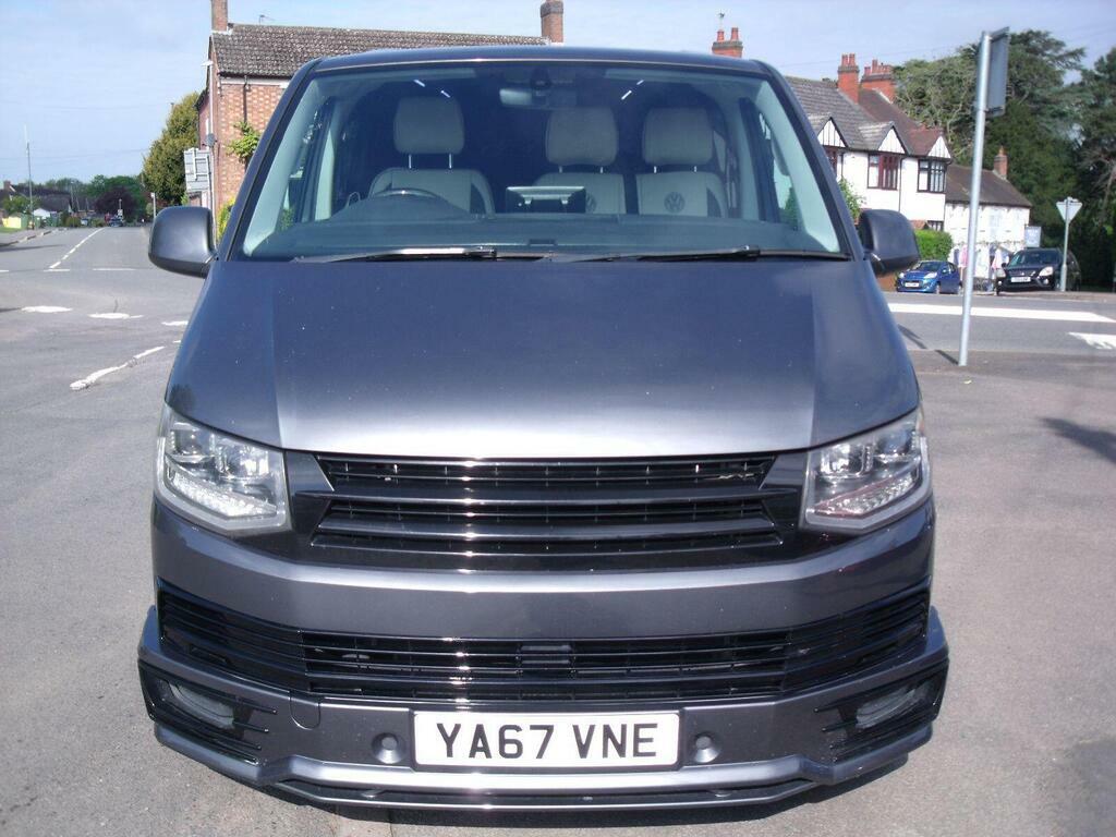 Volkswagen Transporter 2.0 Tdi T28 Bluemotion Tech Highline Fwd Swb Euro YA67VNE Grey #2