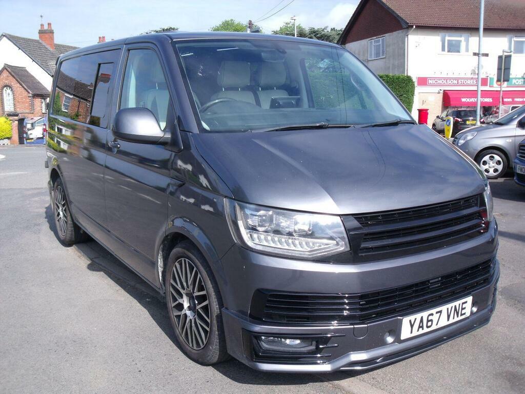 Volkswagen Transporter 2.0 Tdi T28 Bluemotion Tech Highline Fwd Swb Euro YA67VNE Grey #5