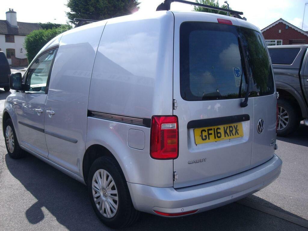 Volkswagen Caddy 2.0 Tdi C20 Bluemotion Tech Trendline Swb Euro 6 GF16KRX Silver #4