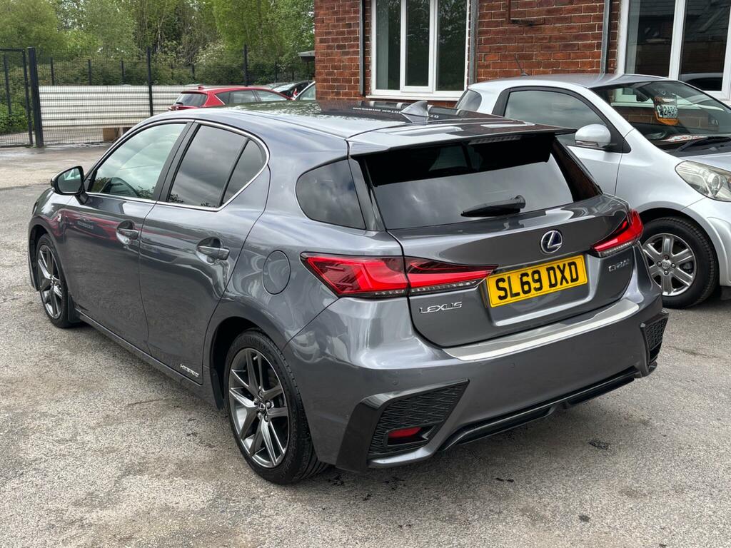 Lexus CT 1.8 200H F Sport E-cvt Euro 6 Ss Grey #4