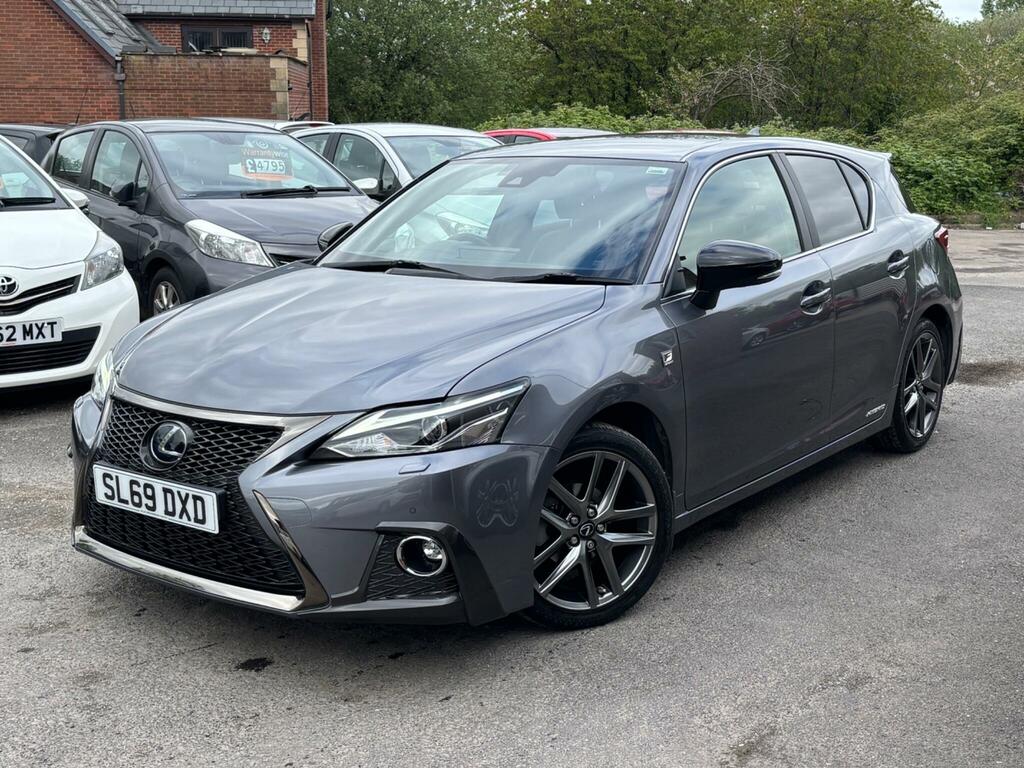 Lexus CT 1.8 200H F Sport E-cvt Euro 6 Ss Grey #3