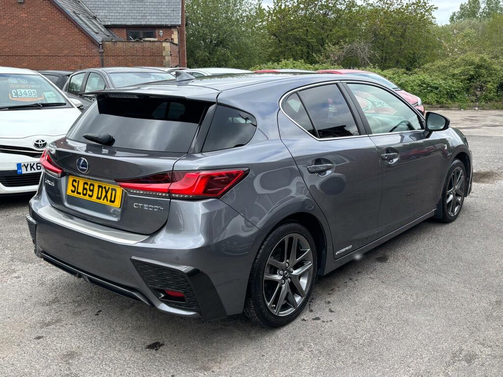 Lexus CT 1.8 200H F Sport E-cvt Euro 6 Ss Grey #6