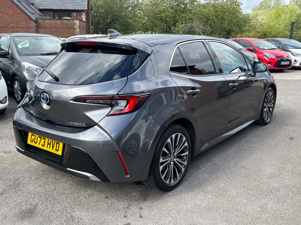 Toyota Corolla 1.8 Vvt-h Design Cvt Euro 6 Ss GU73HVD Grey #4
