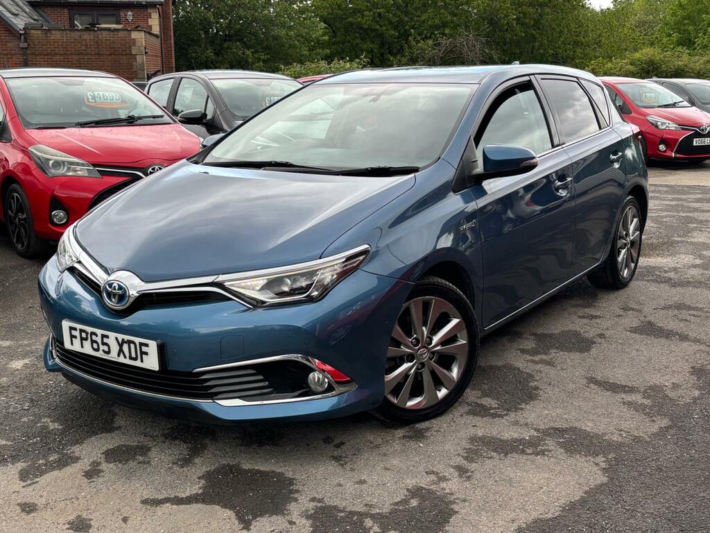 Toyota Auris 1.8 Vvt-h Excel Cvt Euro 6 Ss FP65XDF Blue #3