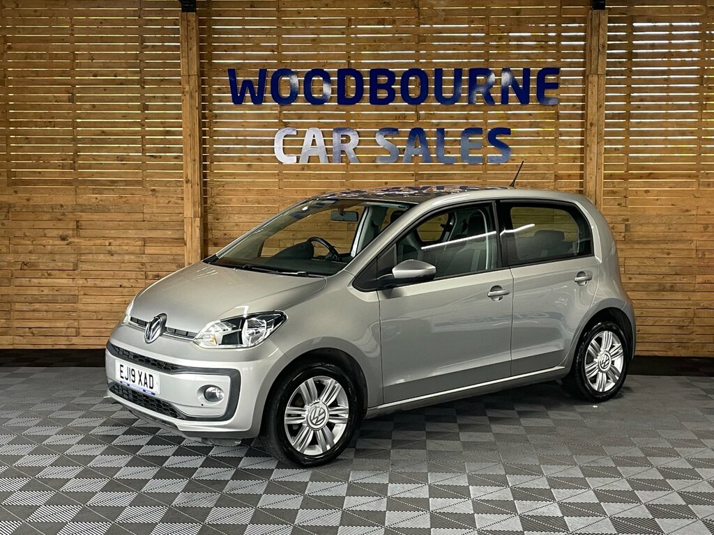 Volkswagen Up 1.0 High Up Hatchback Asg Euro 6 Ss Silver #2