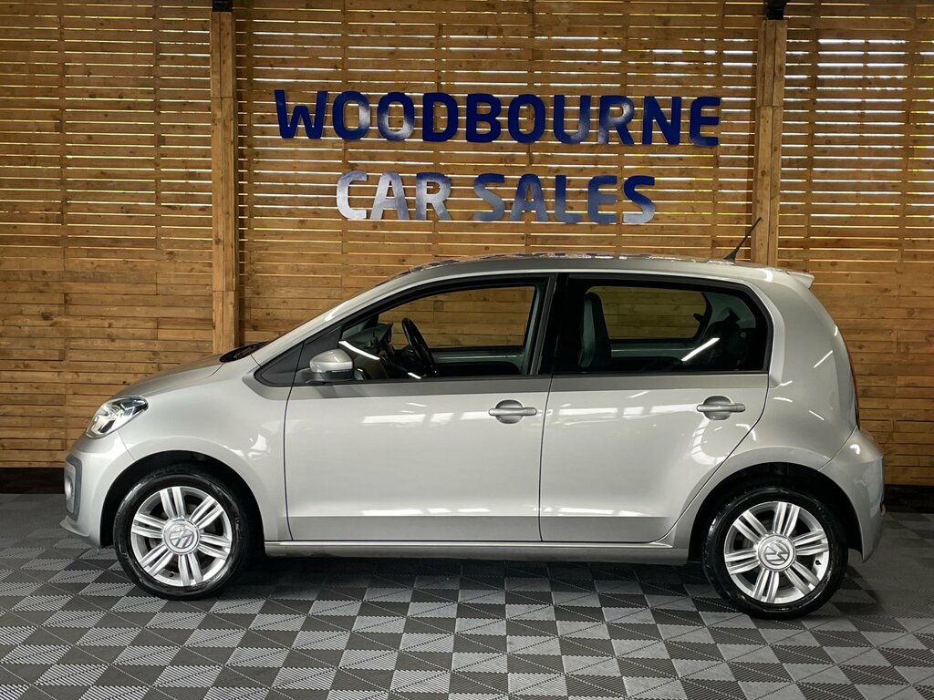 Volkswagen Up 1.0 High Up Hatchback Asg Euro 6 Ss Silver #6