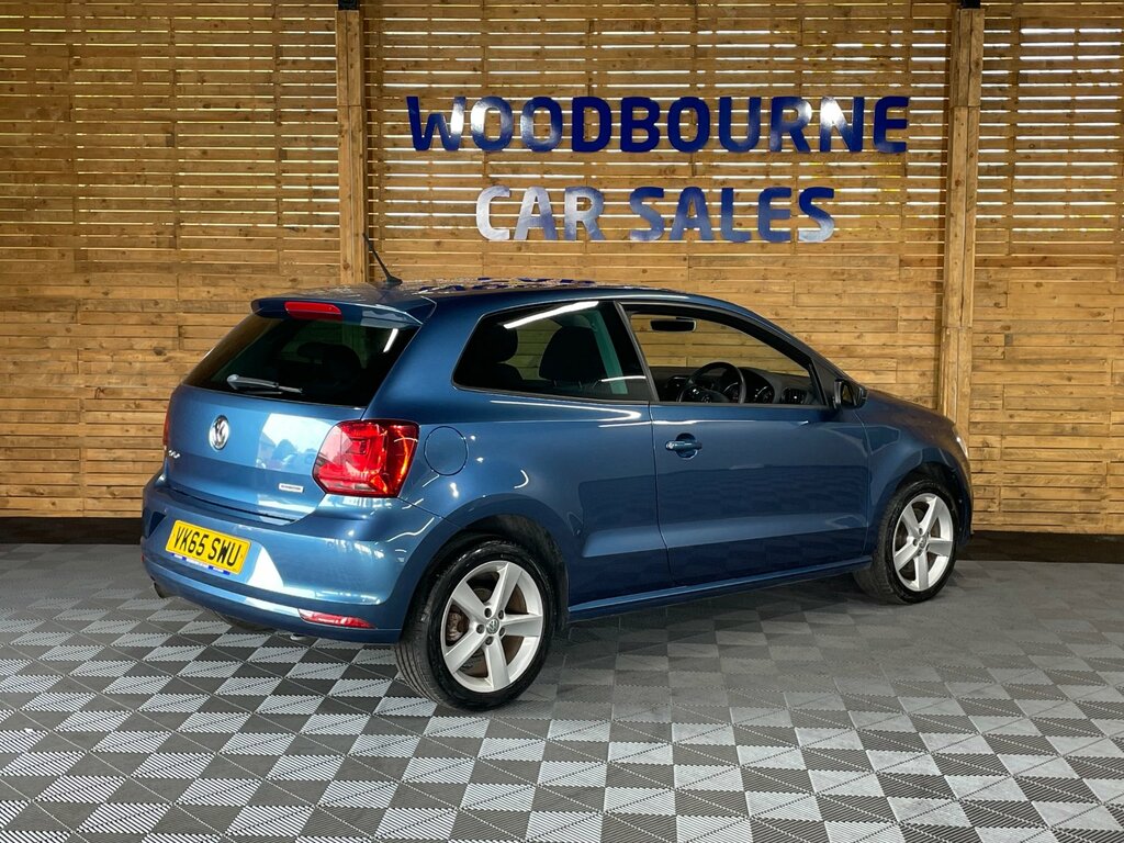 Volkswagen Polo 1.0 Tsi Bluemotion Tech Sel Hatchback D Blue #3