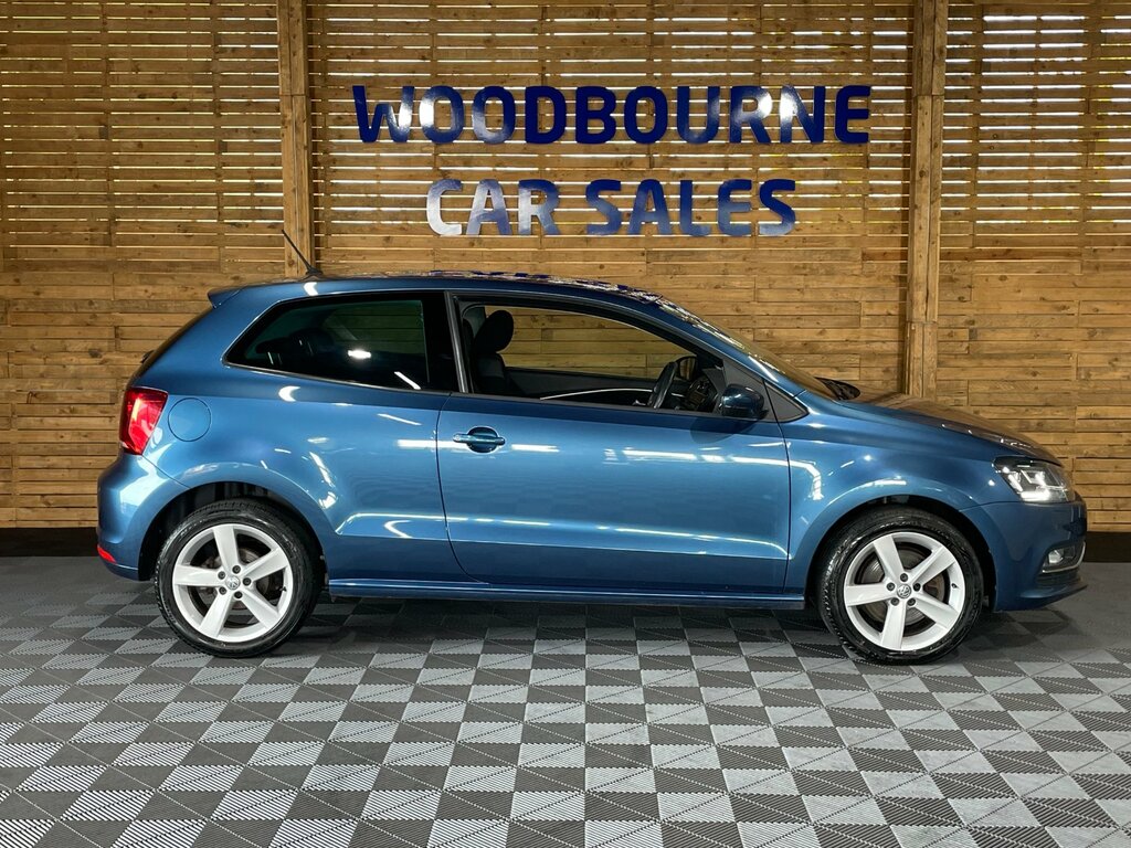 Volkswagen Polo 1.0 Tsi Bluemotion Tech Sel Hatchback D Blue #4