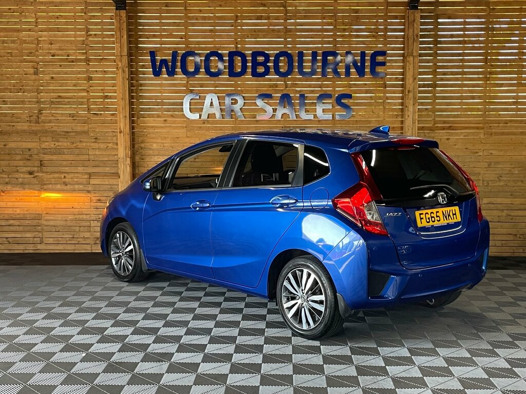 Honda Jazz 1.3 I-vtec Ex Hatchback Cvt Euro 6 Ss Blue #2