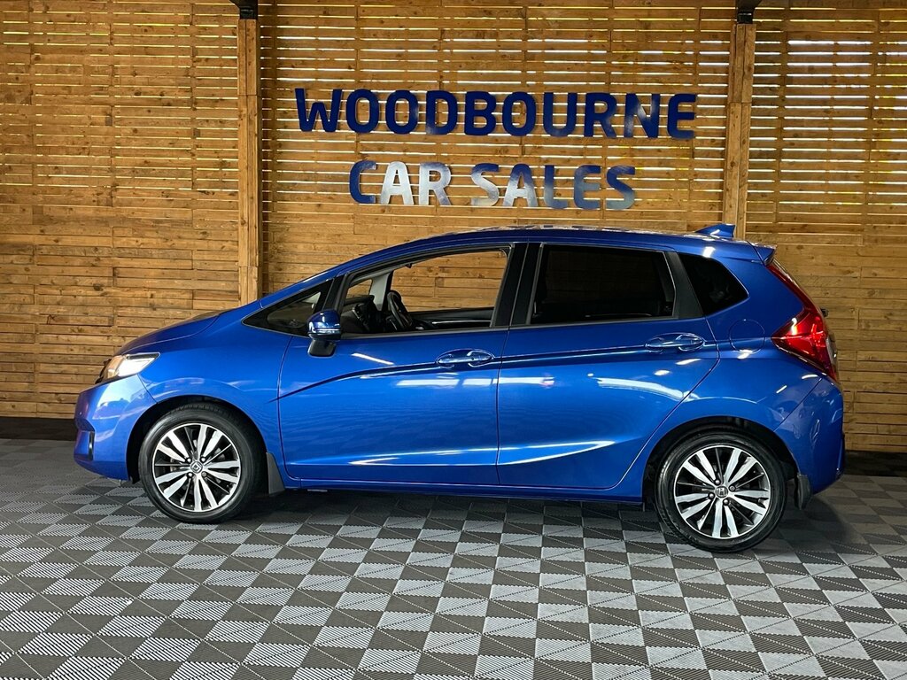 Honda Jazz 1.3 I-vtec Ex Hatchback Cvt Euro 6 Ss Blue #4