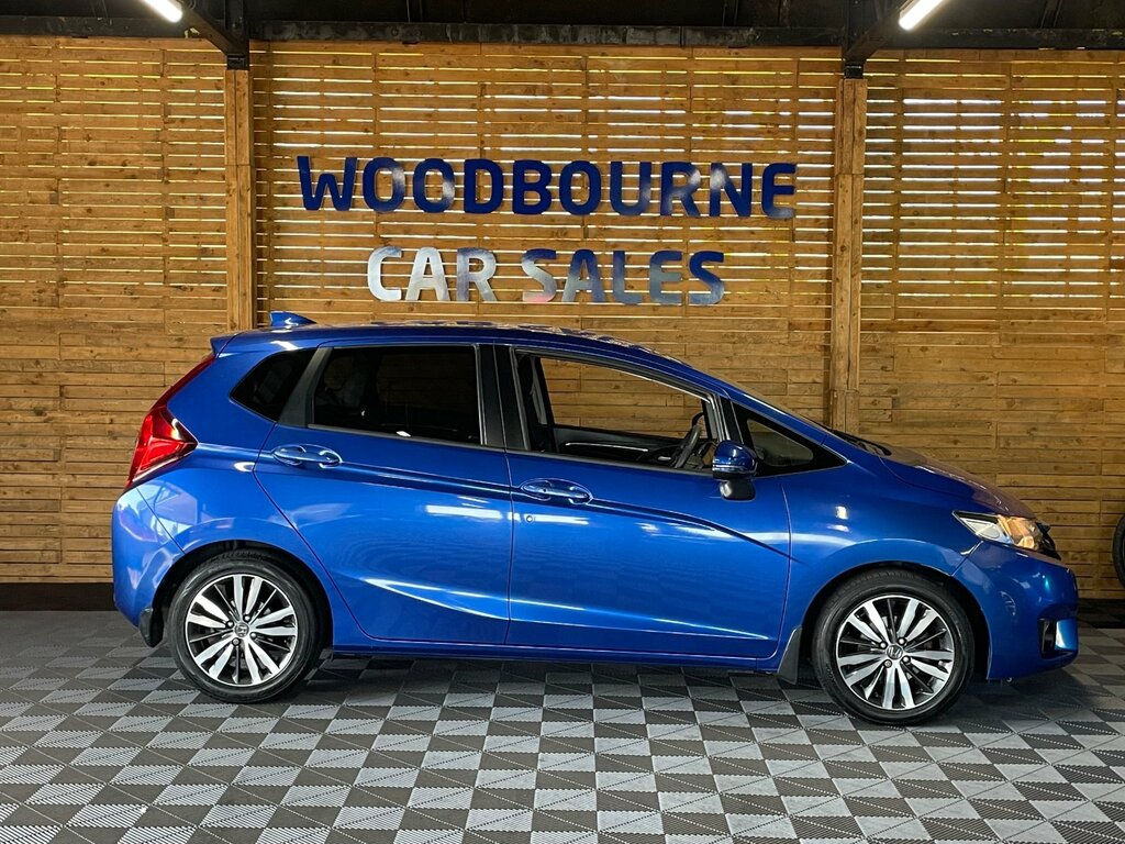 Honda Jazz 1.3 I-vtec Ex Hatchback Cvt Euro 6 Ss Blue #3