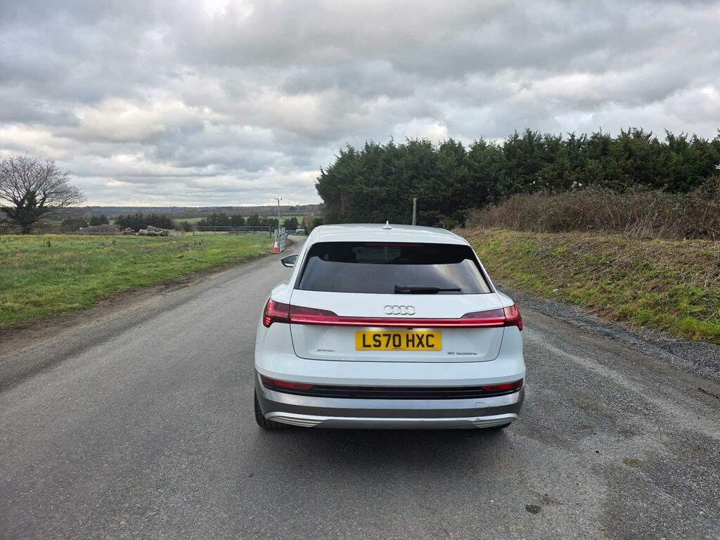 Audi E-tron 50 Technik Quattro 71.2Kwh LS70HXC White #6