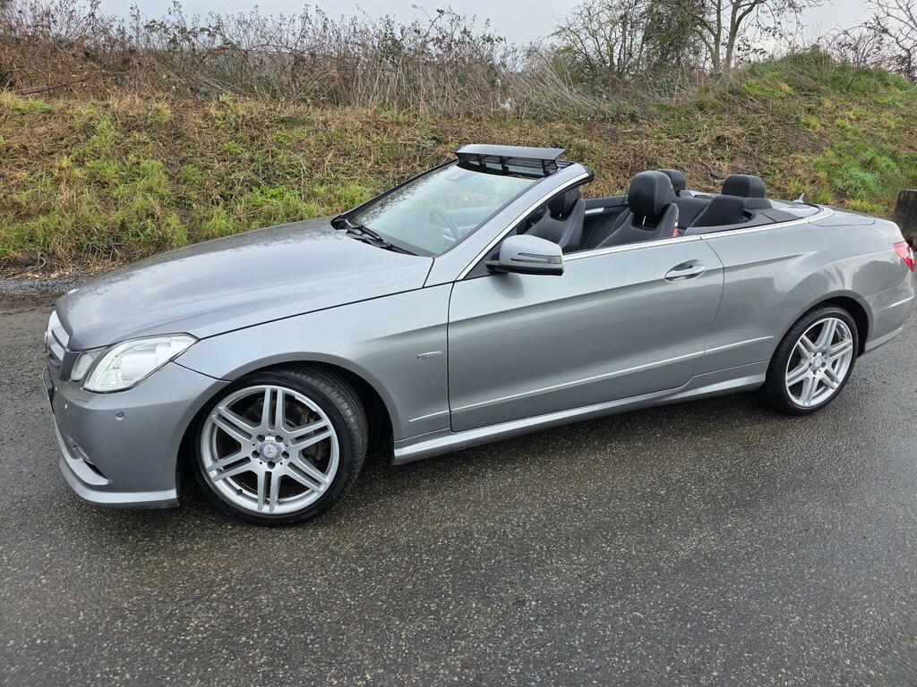 Mercedes-Benz E Class 2.1 E220 Cdi Blueefficiency Sport Cabriolet G-tron BL61OPT Silver #3