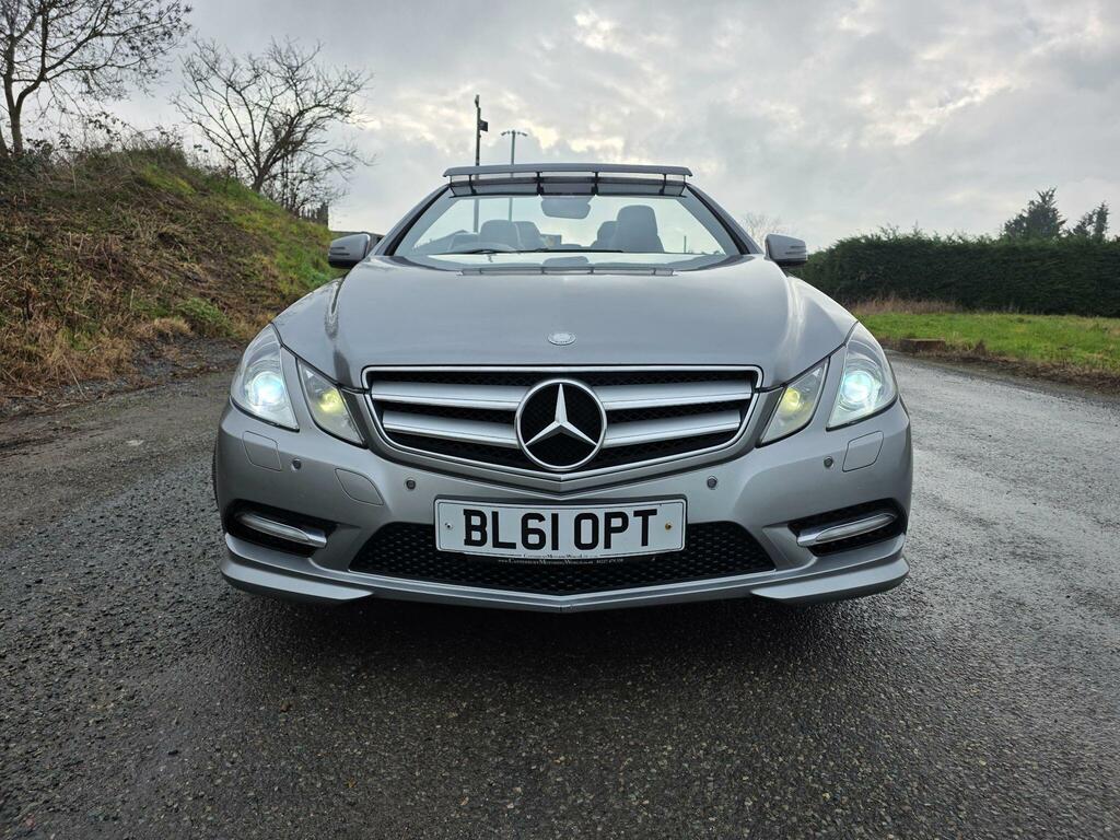 Mercedes-Benz E Class 2.1 E220 Cdi Blueefficiency Sport Cabriolet G-tron BL61OPT Silver #2