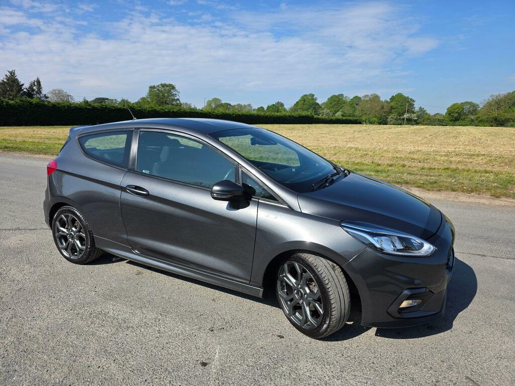 Ford Fiesta 1.0T Ecoboost St-line Euro 6 Ss Grey