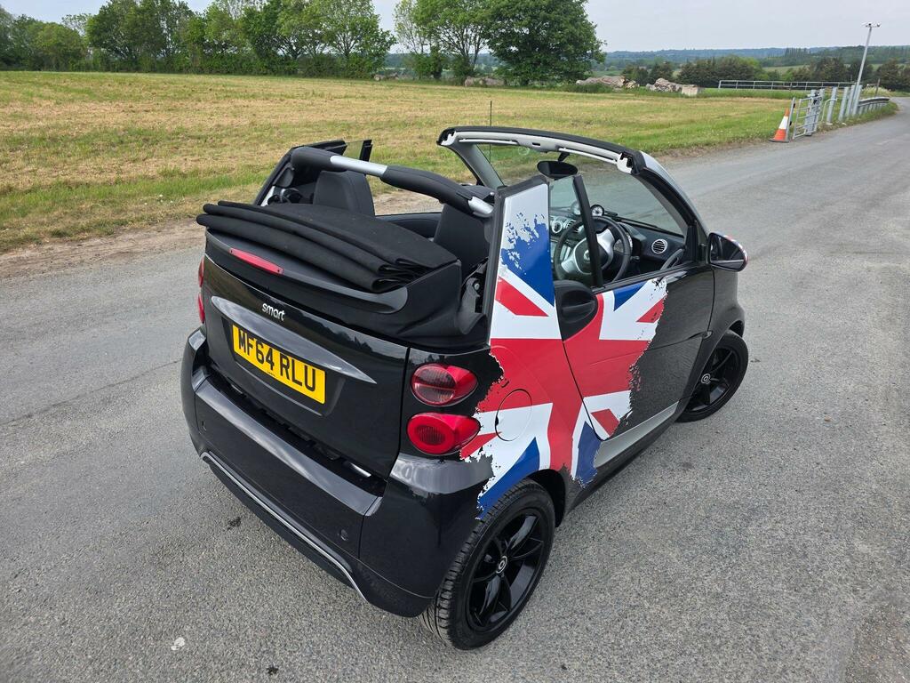 Smart Fortwo Cabrio 1.0 Grandstyle Cabriolet Softtouch Euro 5 Black #3