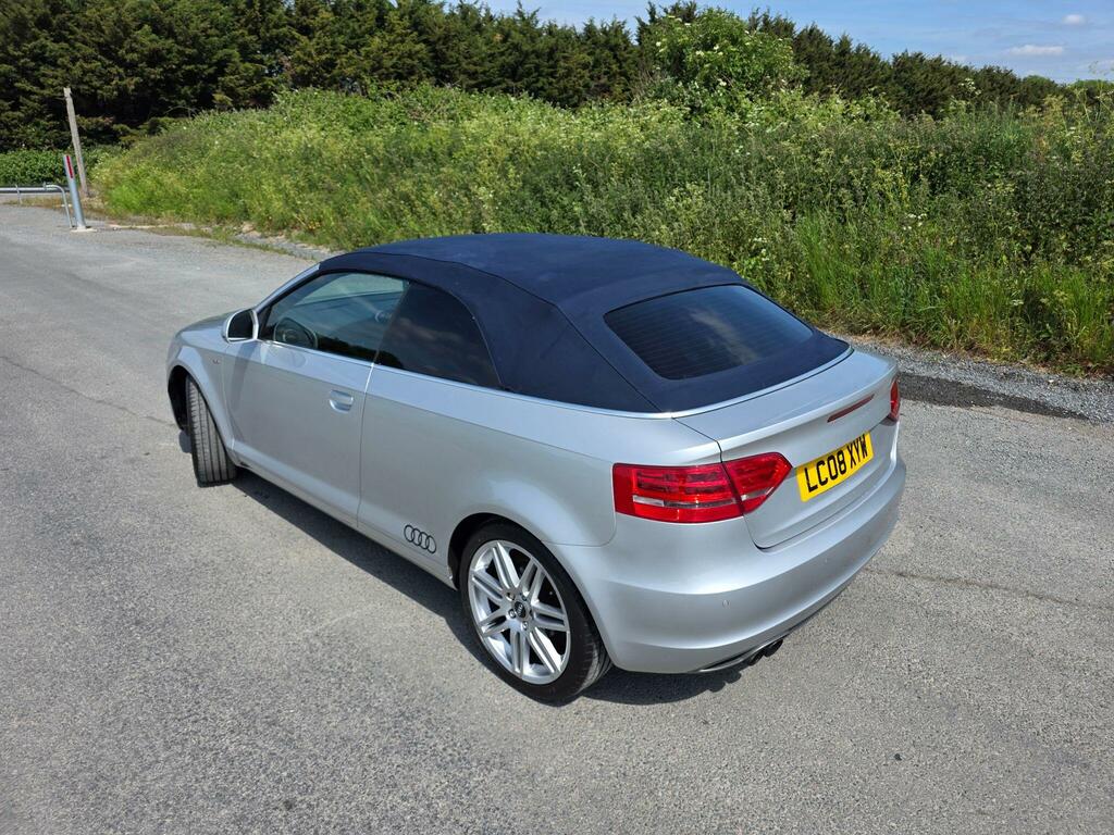 Audi A3 Cabriolet 1.8L S Line White #14