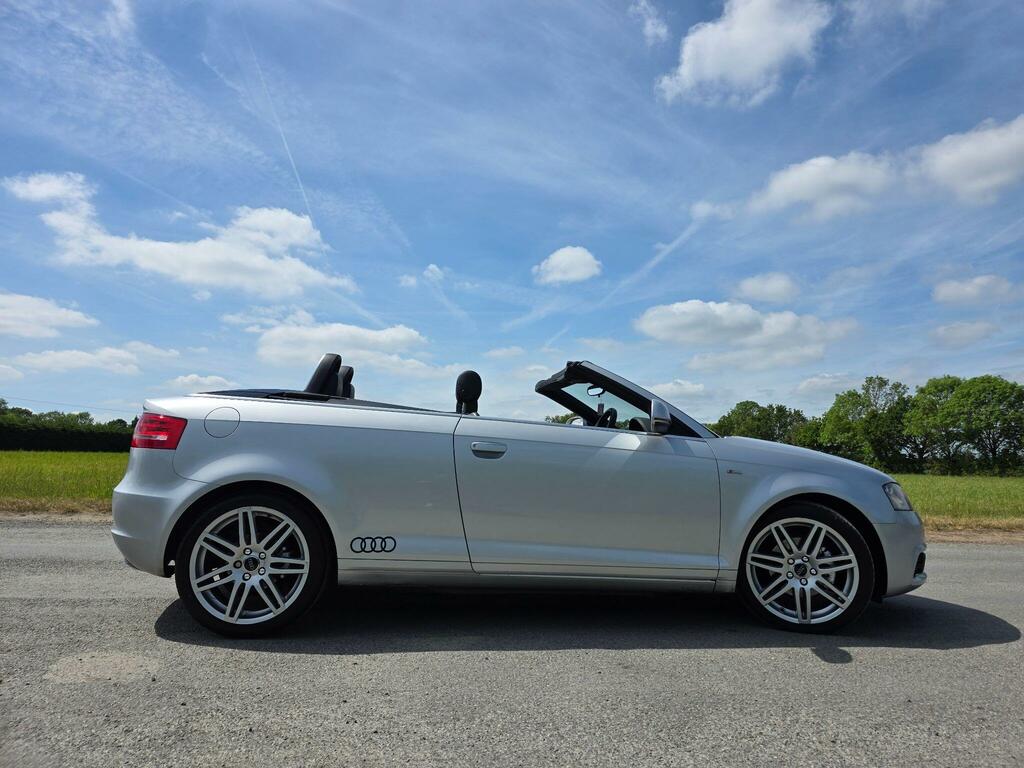 Audi A3 Cabriolet 1.8L S Line White #9