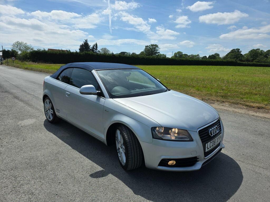 Audi A3 Cabriolet 1.8L S Line White #10