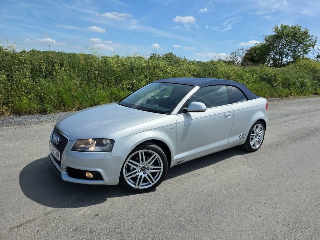 Audi A3 Cabriolet 1.8L S Line White #12