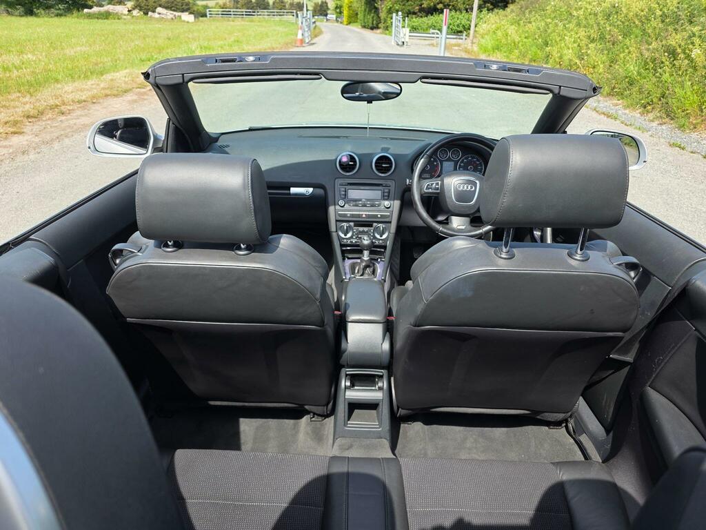 Audi A3 Cabriolet 1.8L S Line White #26