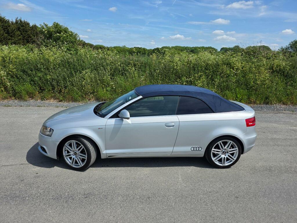 Audi A3 Cabriolet 1.8L S Line White #13