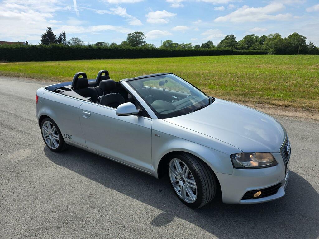 Audi A3 Cabriolet 1.8 Tfsi S Line Euro 4 Silver