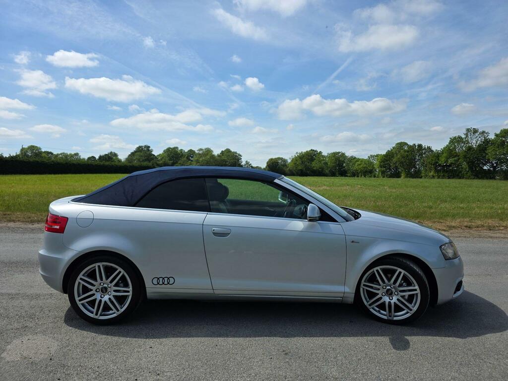 Audi A3 Cabriolet 1.8L S Line White #17