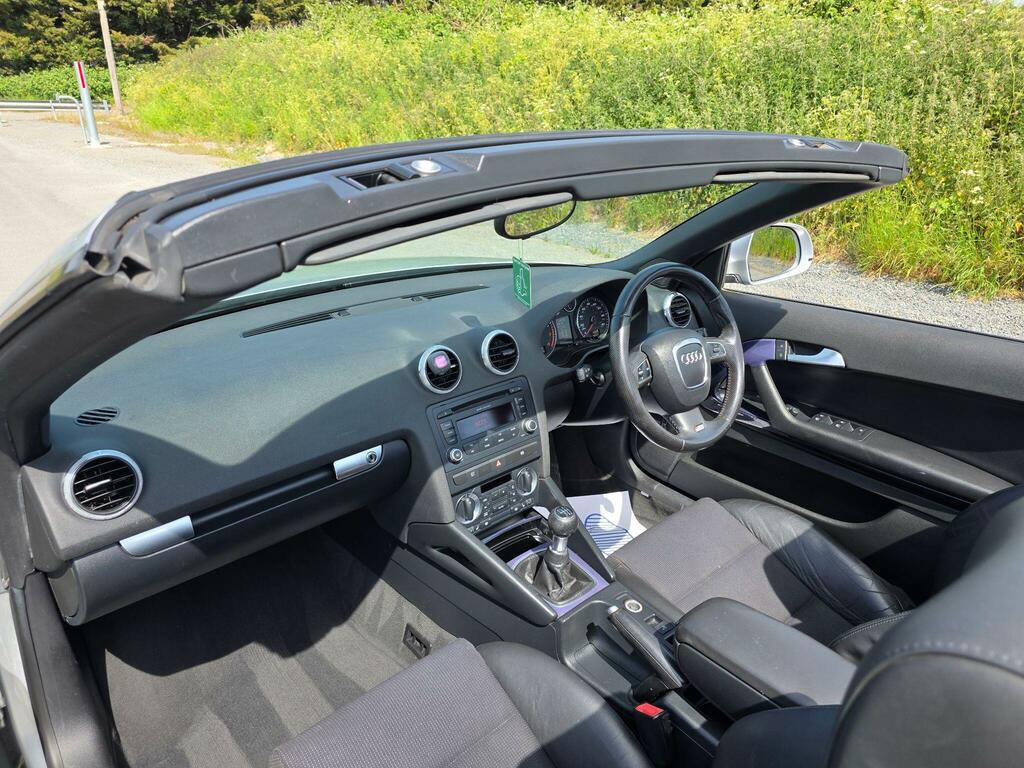 Audi A3 Cabriolet 1.8L S Line White #24