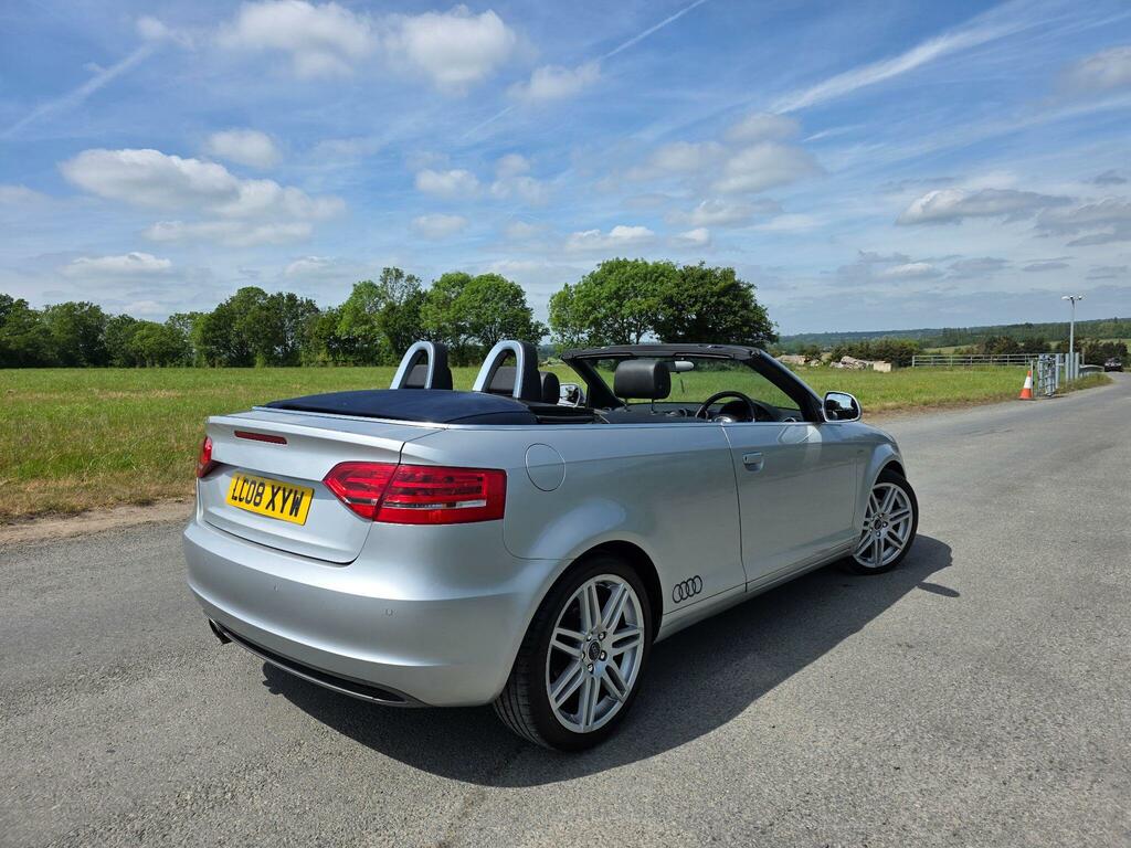 Audi A3 Cabriolet 1.8L S Line White #8