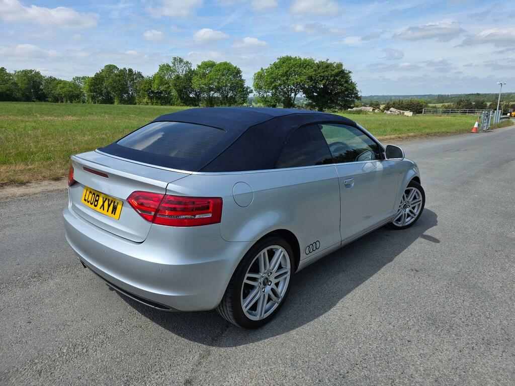 Audi A3 Cabriolet 1.8L S Line White #16