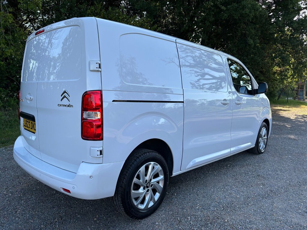 Citroen Dispatch 1.5 Bluehdi 1000Driver Edition M Panel Van LB23DKD White #3