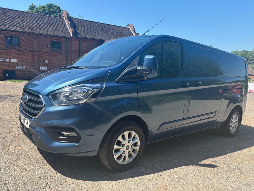 Ford Transit Custom 2.0 300 Ecoblue Limited Panel Van Manua YT19ATW Blue #6