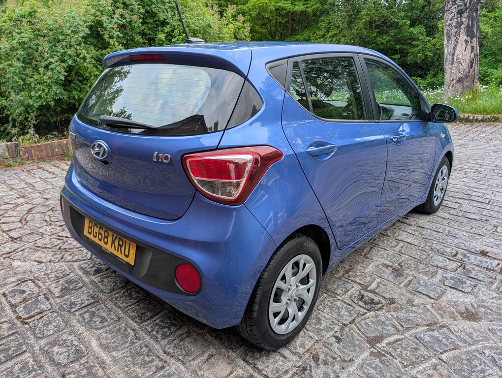 Hyundai I10 Se Blue #3
