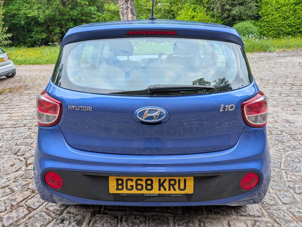 Hyundai I10 Se Blue #4