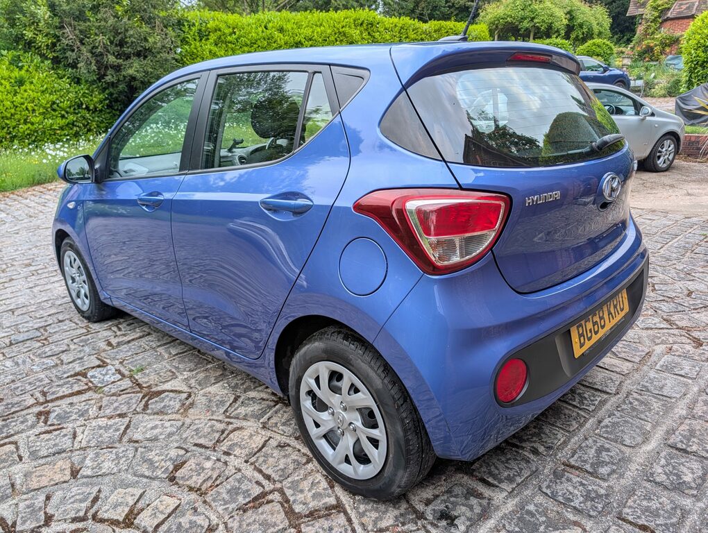 Hyundai I10 Se Blue #5