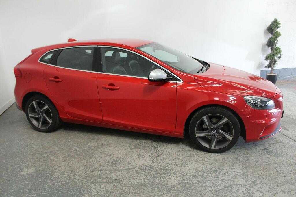 Volvo V40 Hatchback 1.6 D2 R-design Lux Powershift Euro 5 S Red #3