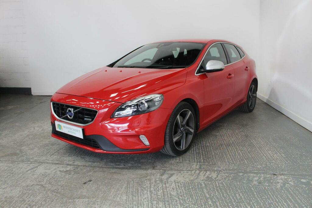 Volvo V40 Hatchback 1.6 D2 R-design Lux Powershift Euro 5 S Red #2