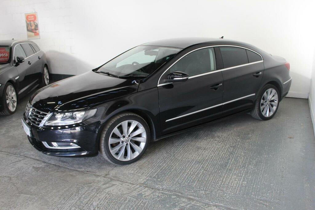 Volkswagen CC Saloon 2.0 Tdi Bluemotion Tech Gt Dsg Euro 5 Ss Black #4