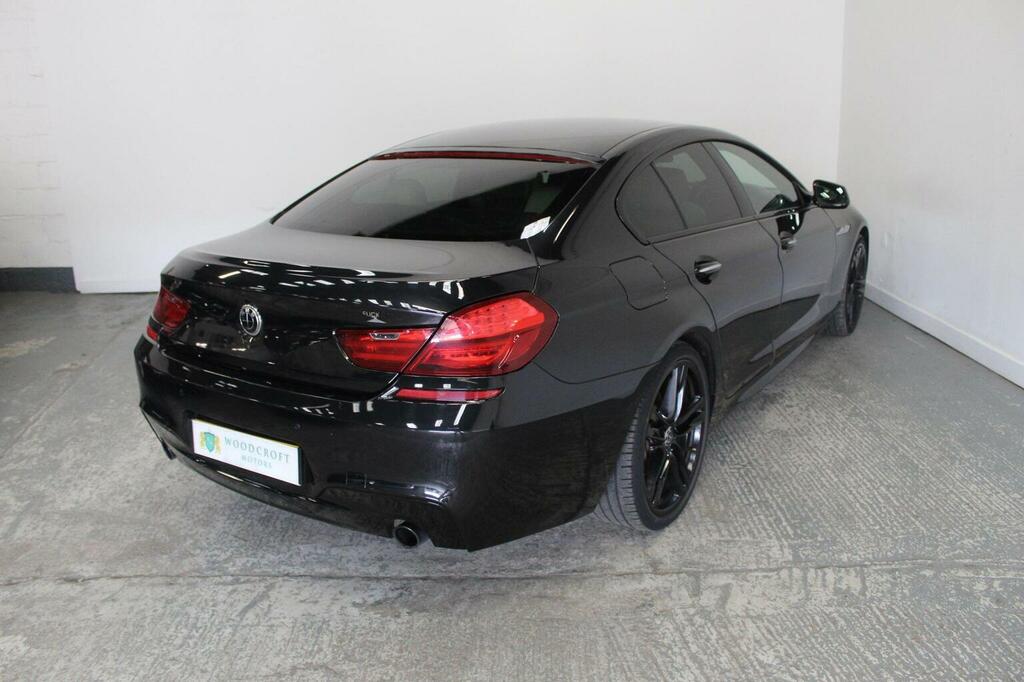 BMW 6 Series Gran Coupe Saloon 3.0 640D M Sport Euro 5 Ss 201 Black #6