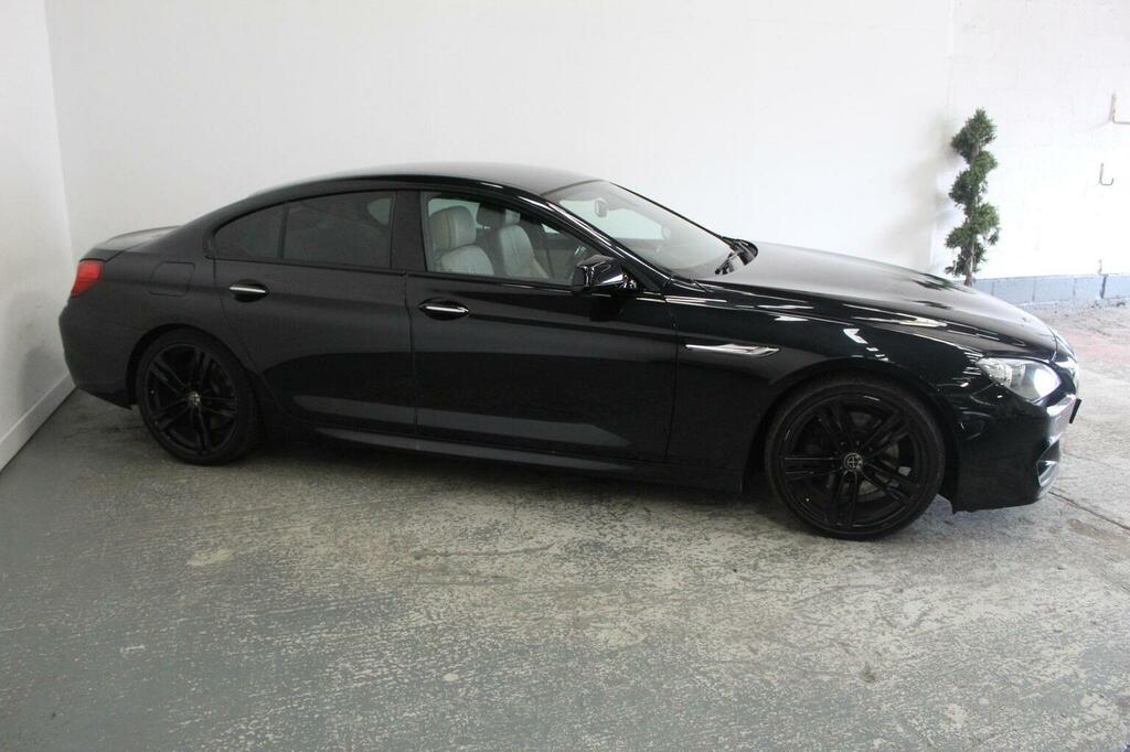 BMW 6 Series Gran Coupe Saloon 3.0 640D M Sport Euro 5 Ss 201 Black #3