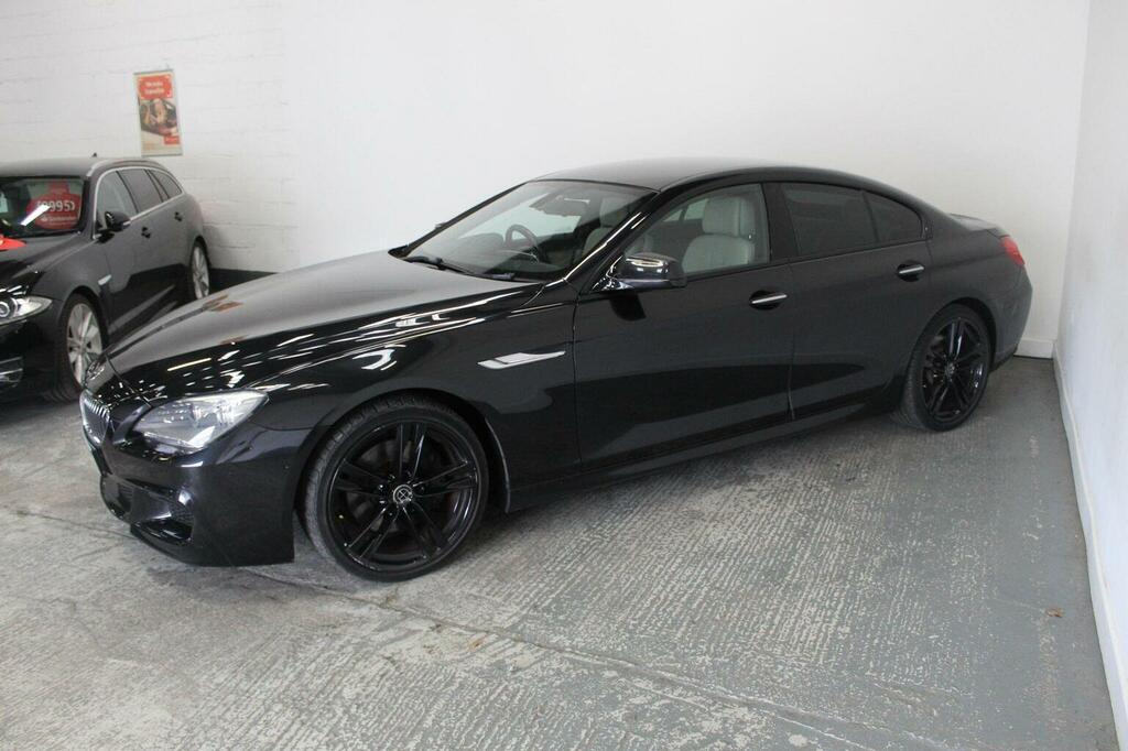BMW 6 Series Gran Coupe Saloon 3.0 640D M Sport Euro 5 Ss 201 Black #4