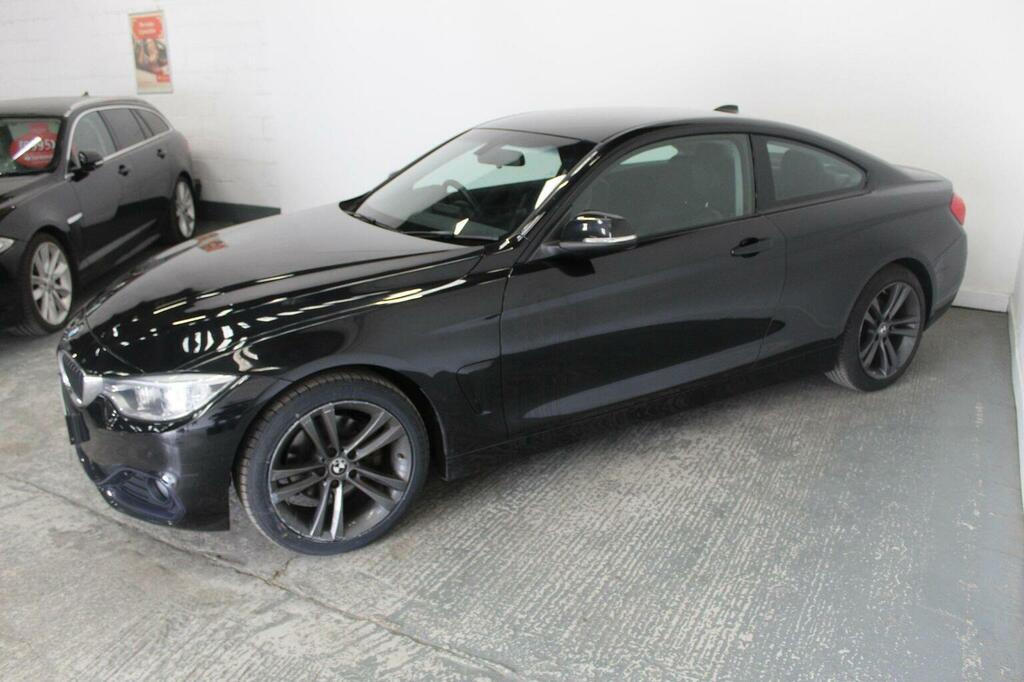 BMW 4 Series Gran Coupe Coupe 2.0 420D Sport Euro 6 Ss 20146 Black #4
